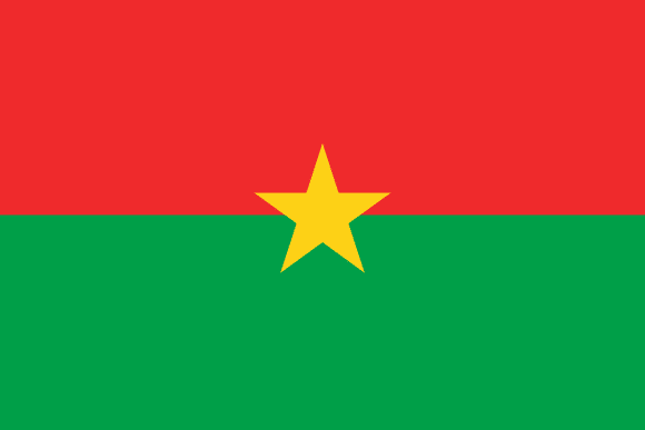 Burkina Fason lippu