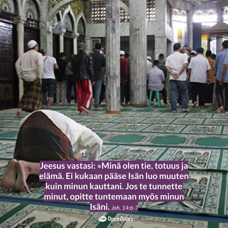 RAMADAN rukous | Open Doors Finland
