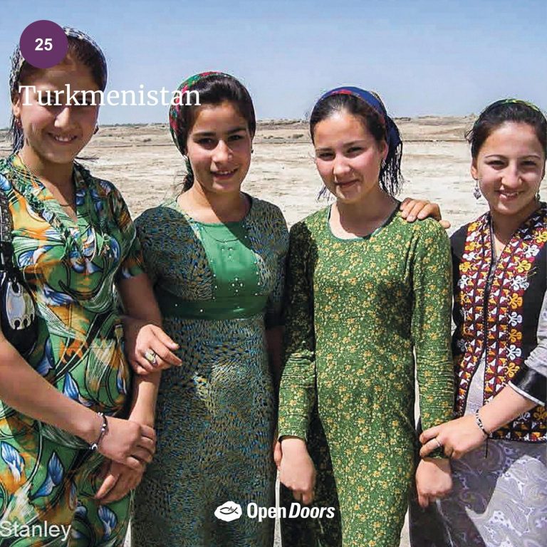 Rukoushaastekuva maan puolesta: WWL 2022 sijalla 25: Turkmenistan