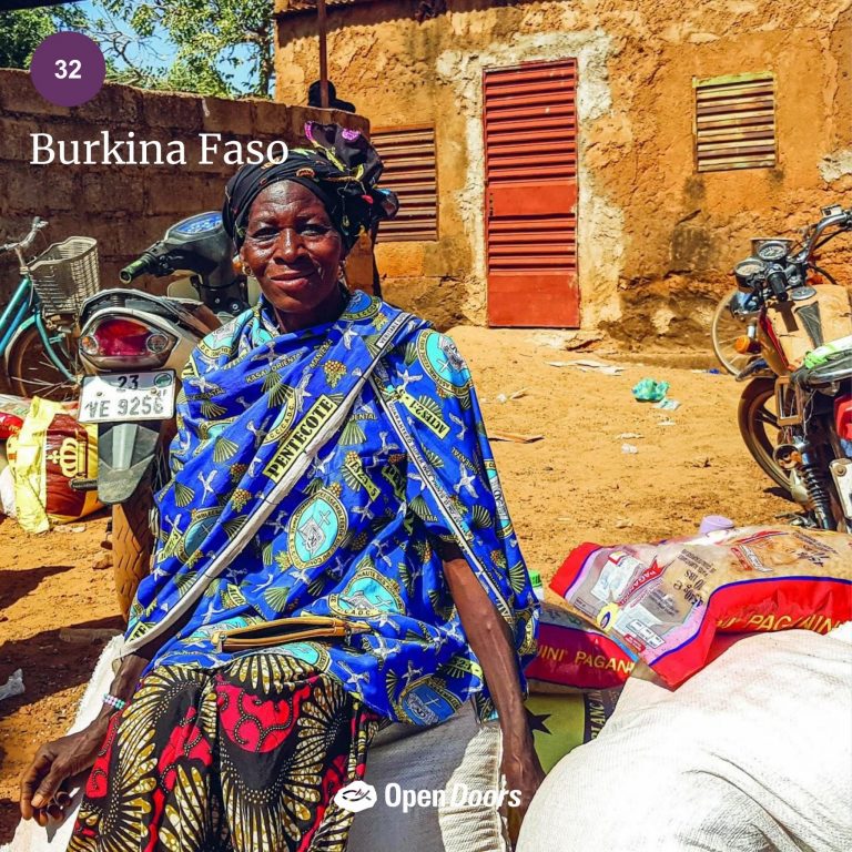 Rukoushaastekuva maan puolesta: WWL 2022 sijalla 32: Burkina Faso