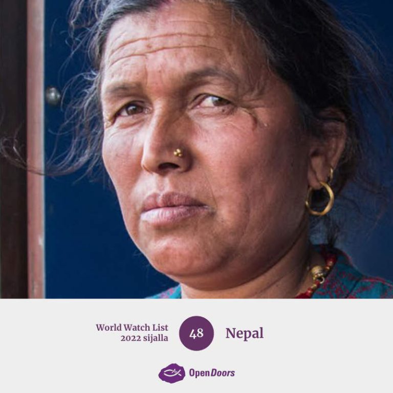 Rukoushaastekuva maan puolesta: World Watch List 2022 sijalla 48: Nepal
