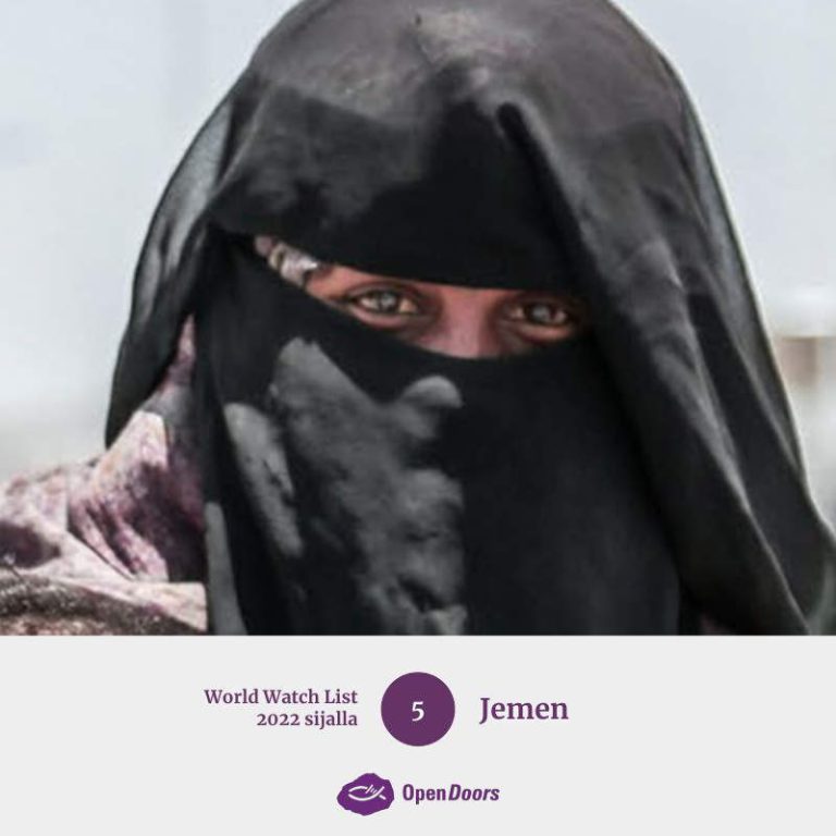 Rukoushaastekuva maan puolesta: World Watch List 2022 sijalla 5: Jemen