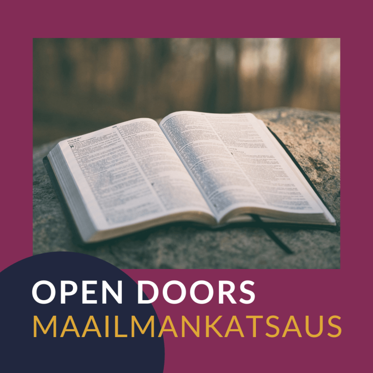 Open Doors Maailmankatsaus: Raamattu