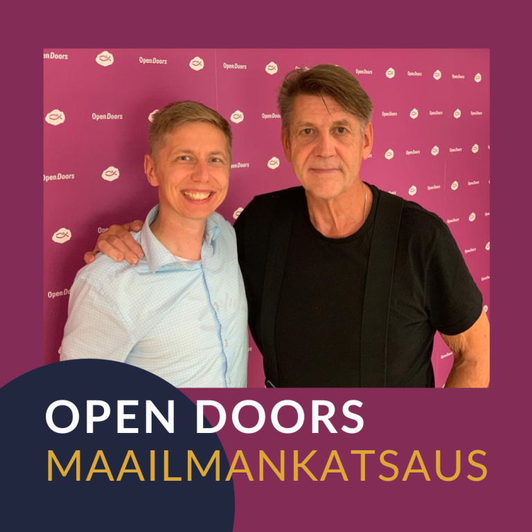 Open Doors Maailmankatsaus: Olli Ernvall ja vainotut kristityt