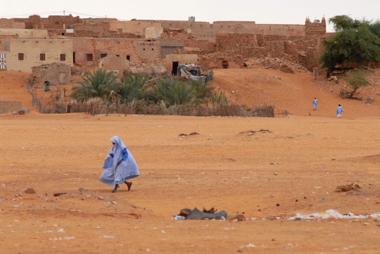 Arwt6y Town of Chinguetti Adrarin alue Sahara Mauritania