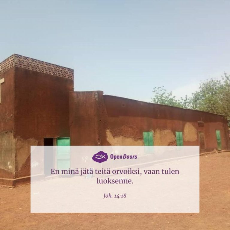 Burkina Faso rukous Joh. 14:18