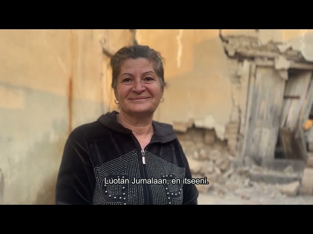 Syyrialainen Rouwayda: ”Tyydyn siihen, mitä Herra antaa”