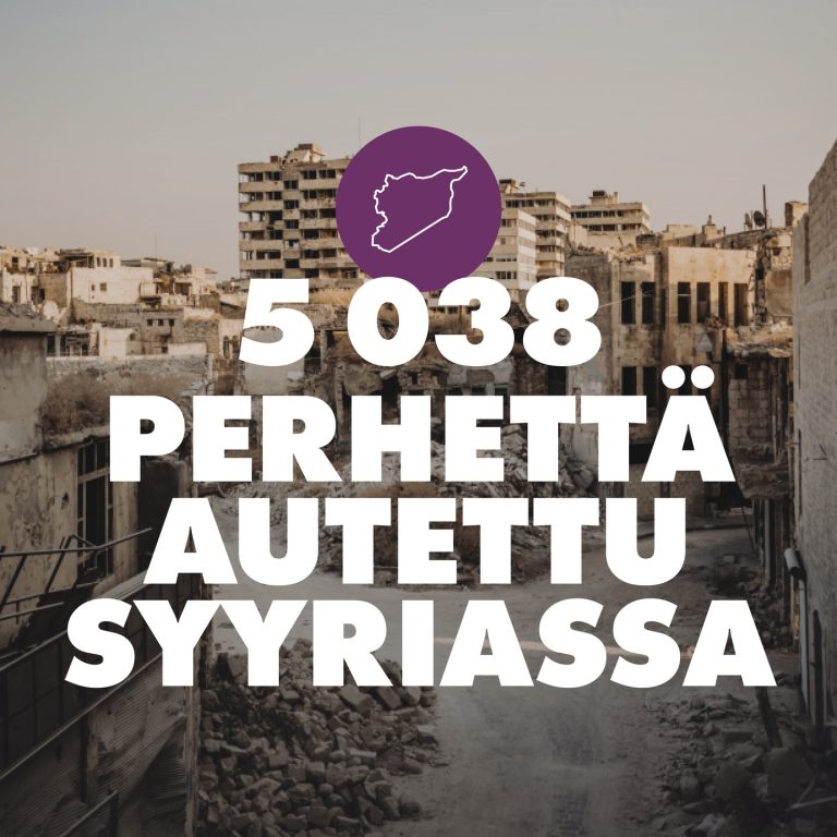 Näin se uusi toivo rakentuu! Vuosi Pohjois-Syyrian tuhoisan maanjäristyksen jälkeen on hyvä tarkastella, mitä tukemme on saanut Syyriassa aikaan. Kenttäraporttiemme mukaan paikalliset yhteistyökumppanimme pystyivät antamaan kertaluontoisia lahjakortteja 5 038 syyrialaiselle perheelle. OD on alueen paikallisten seurakuntien pitkäaikainen kumppani. Pitkän yhteistyösuhteen ja tukijoidemme tarjoaman avun ansiosta pystyimme reagoimaan välittömästi kriisin alkaessa. Suuret kiitokset tuesta ja rukouksista! Jatketaan rukousta Syyrian vainottujen kristittyjen puolesta. #syyria #maanjäristys #hätäapu #rukous #vainotutkristityt #perhe