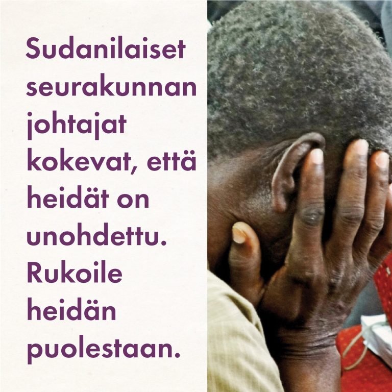Tiesitkö, että tällä hetkellä Sudanissa on maailman suurin pakolaiskriisi ja suurin nälänhätä? Kun tiimimme vieraili alueella toukokuussa, tapasimme seurakunnan johtajia, jotka sanoivat tuntevansa itsensä unohdetuiksi. "Tilanne heikkenee päivä päivältä, eikä maailmalta tule vastausta", kertoo Open Doorsin analyytikko. "Tunne hylätyksi tulemisesta on vahva." Emme saa unohtaa veljiämme ja sisariamme Sudanissa. Kuten aina, rukous on tärkeintä, mitä voimme tehdä: 🙏Pyydä Jumalaa tuomaan rauha Sudaniin ja lopettamaan sotivien ryhmien väkivalta sekä ihmisoikeusloukkaukset. 🙏Rukoile, että Jumala suojelisi omiaan – ja antaisi heidän olla suolana ja valona yhteisöissään, jotka ovat raunioituneet sodan keskellä. 🙏Rukoile niiden puolesta, jotka ovat joutuneet lähtemään kodeistaan ja joita syrjitään, että he saisivat turvaa ja hätäapua. 🙏Pyydä Jumalaa vahvistamaan seurakunnan johtajia, jotka huolehtivat kristityistä, vaikka joutuvatkin kestämään paljon. 🙏Rukoile, että kansainvälinen yhteisö kiinnittäisi huomiota ja puuttuisi väkivaltaan Sudanissa ja koko Saharan eteläpuolisessa Afrikassa. #sudan #saharaneteläpuolinenafrikka #pakolaisuus #pakolaiskriisi #nälänhätä #rukouspyyntö #ihmisoikeudet