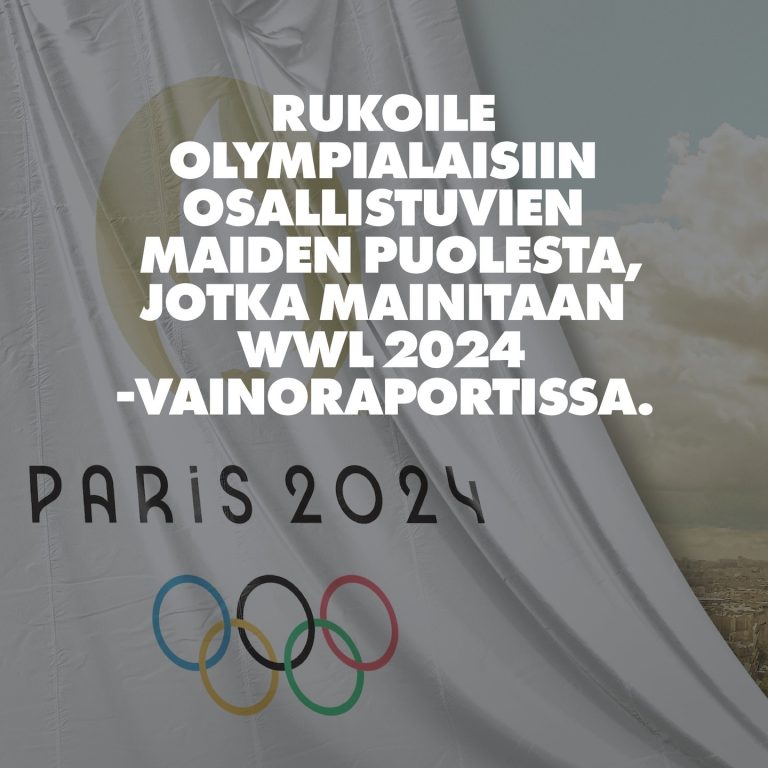 Kaikki vuoden 2024 WWL -vainoraporttiin listatut 50 maata osallistuvat tämän vuoden olympialaisiin yhdessä Kansainvälisen olympiakomitean pakolaisten joukkueen kanssa. Kun tänä vuonna katsot kisoja, etkö rukoilisi? https://opendoors.fi/worldwatchlist/ #olympialaiset #rukous #uskonnonvapaus #pariisi2024 #vainotutkristityt