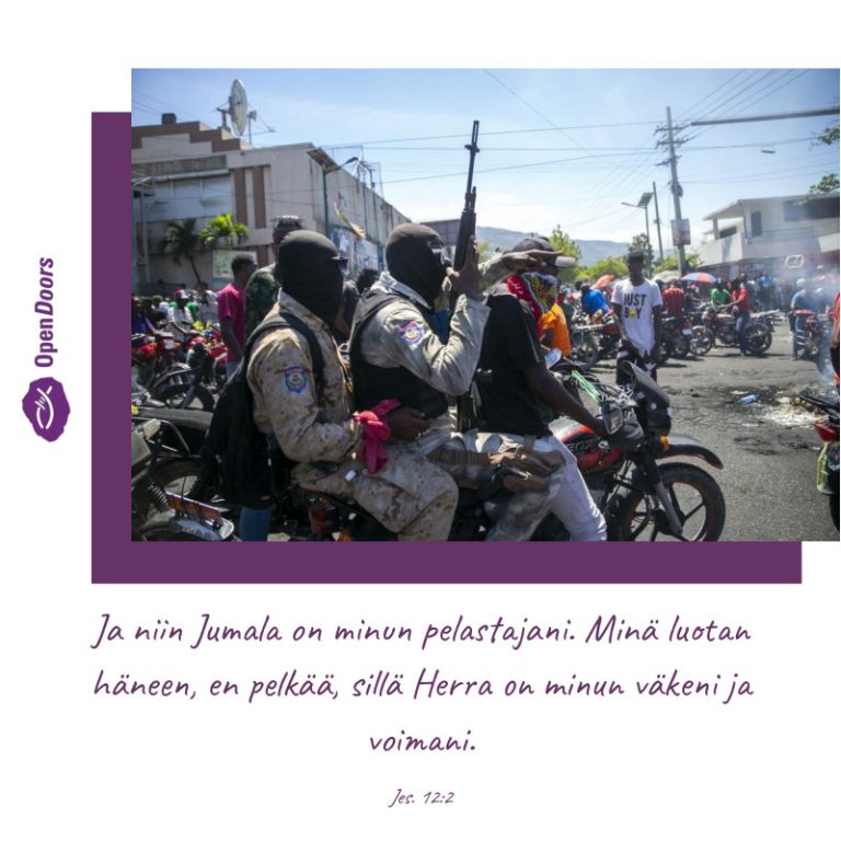 Haiti rukous Jes. 12:2