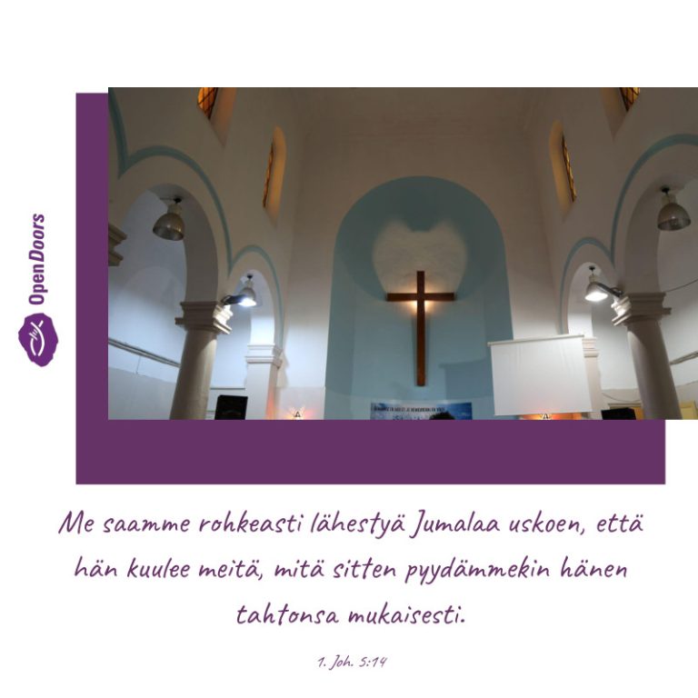 Tunisia rukous 1. Joh. 5:14