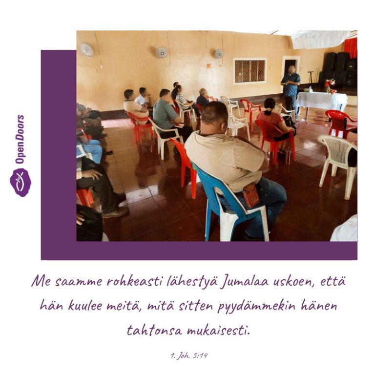 Nicaragua rukous 1. Joh. 5:14