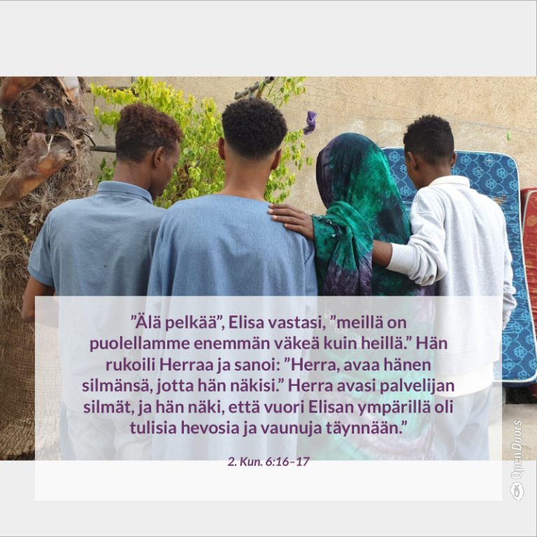 Somalia rukous 2. Kun. 6:16–17