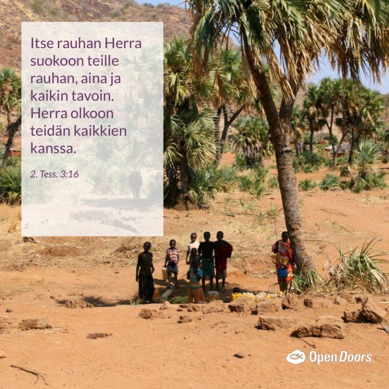 Sudan rukous 2. Tess. 3:16