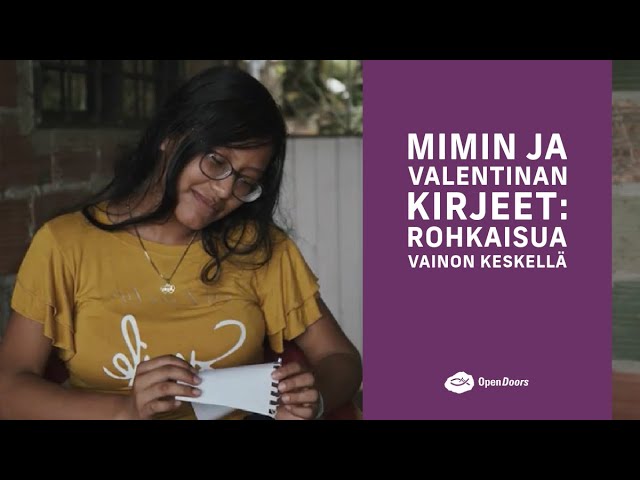 Mimin ja Valentinan kirjeet: Rohkaisua vainon keskellä