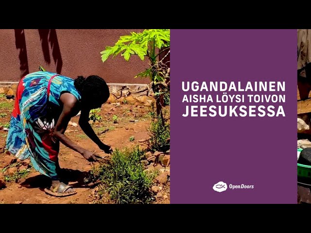 Ugandalainen Aisha löysi toivon Jeesuksessa