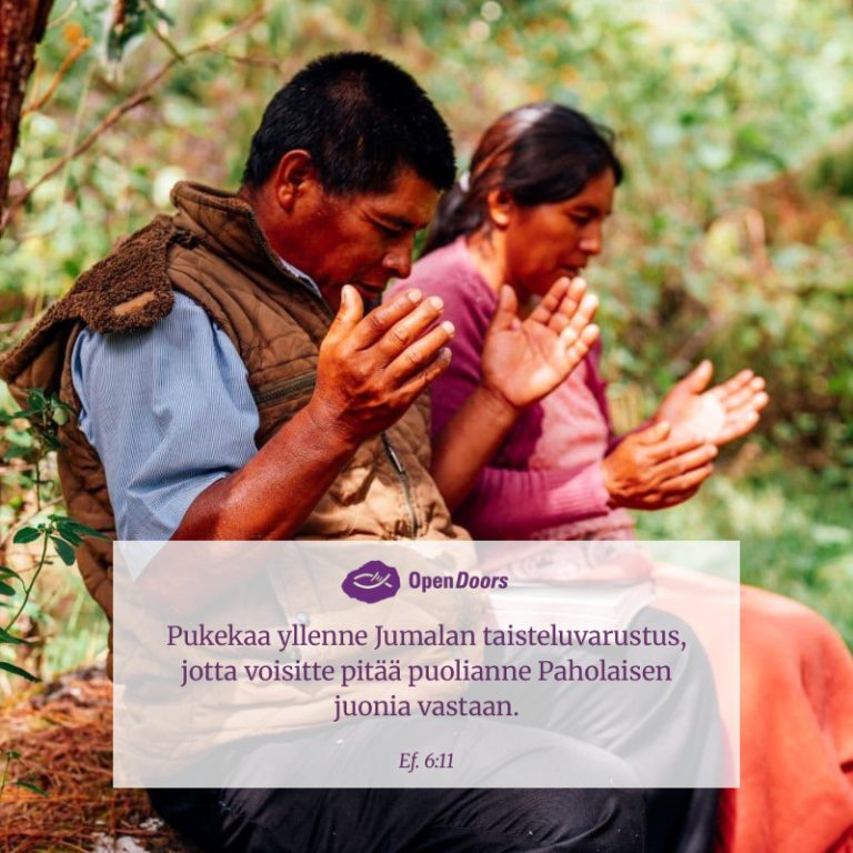 Meksiko rukous Ef. 6:11.
