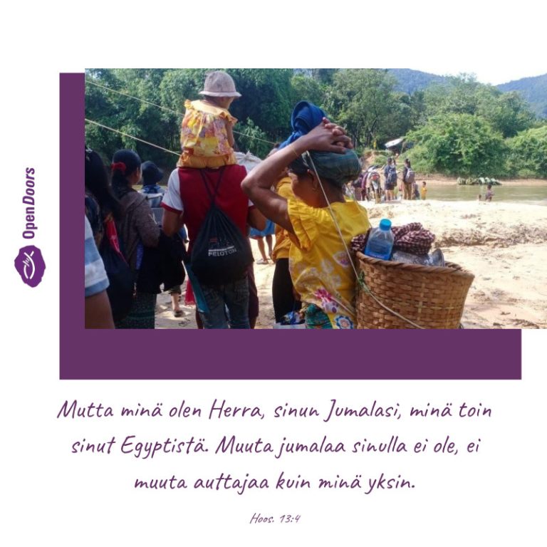Myanmar rukous Hoos. 13:4