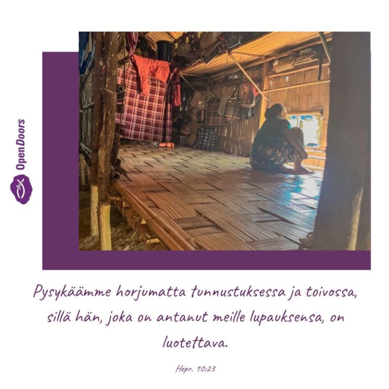 Myanmar rukous Hepr. 10:23
