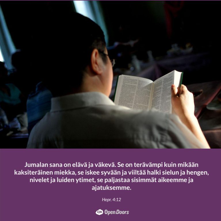 Keski-Aasia rukous Hepr. 4:12
