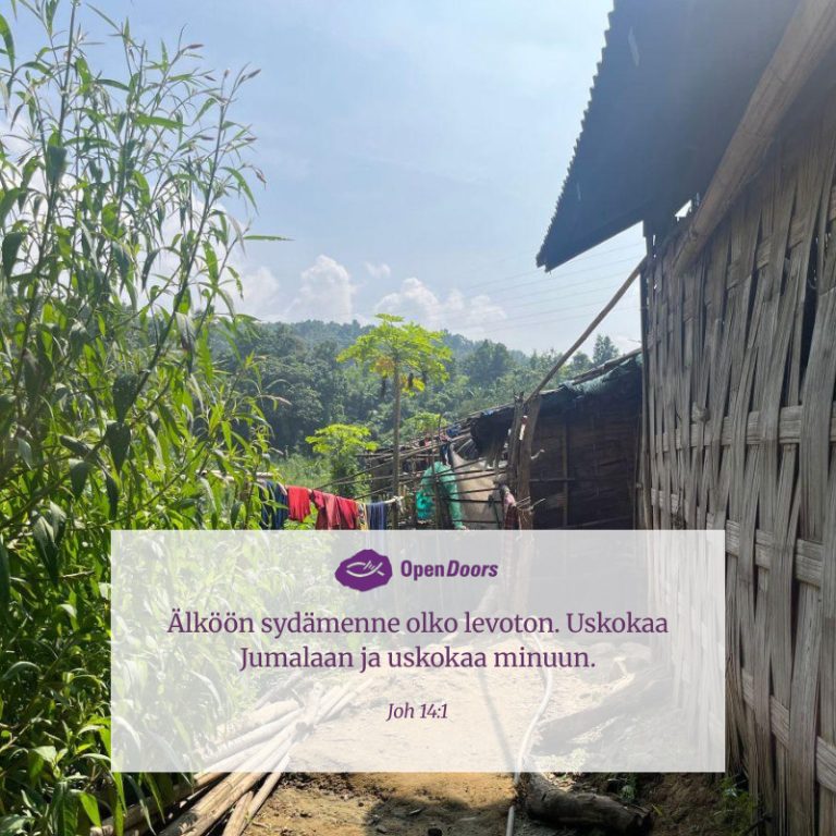 Myanmar rukous Joh 14:1