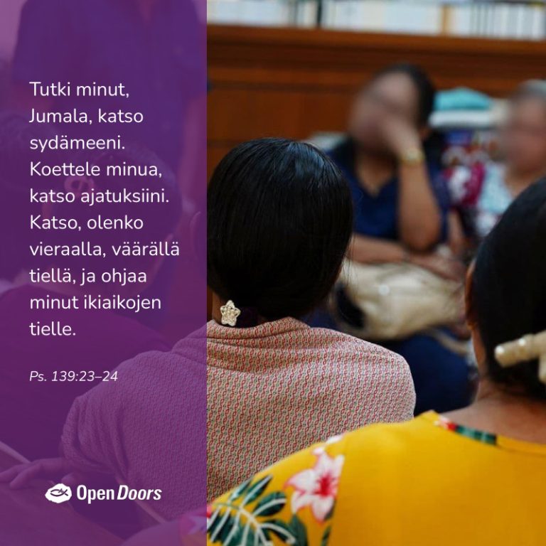 Filippiinit rukous Ps. 139:23–24