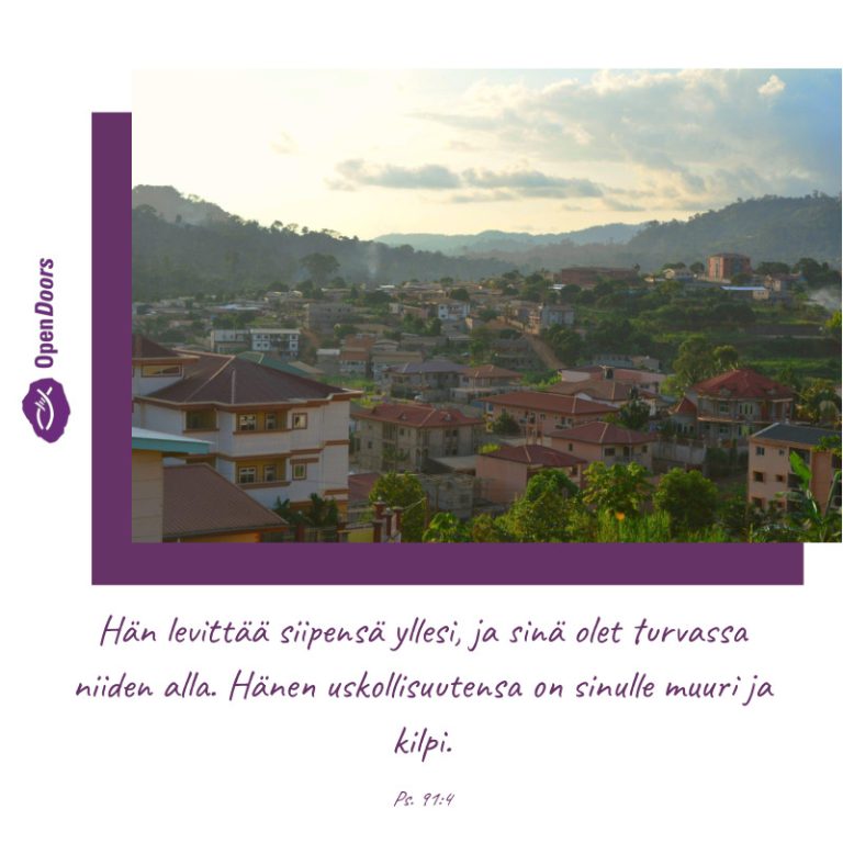 Kamerun rukous Ps. 91:4