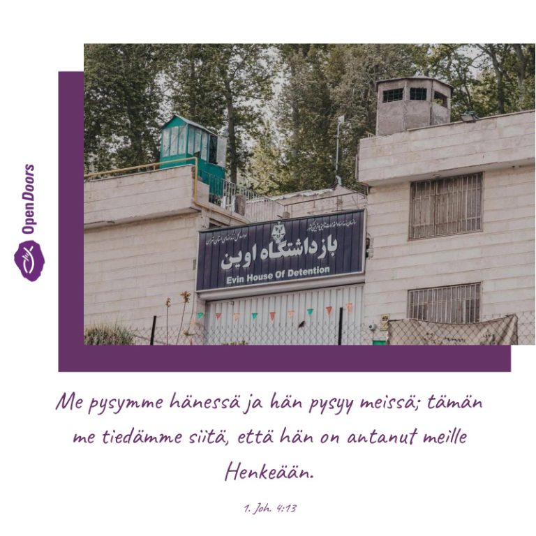 Iran rukous 1. Joh. 4:13