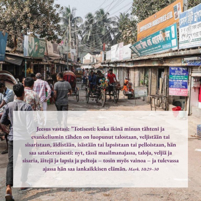 Bangladesh rukous Mark. 10:29–30