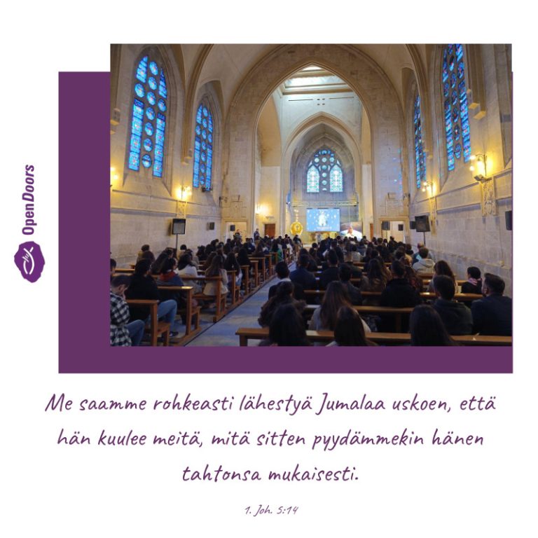 Syyria rukous 1. Joh. 5:14