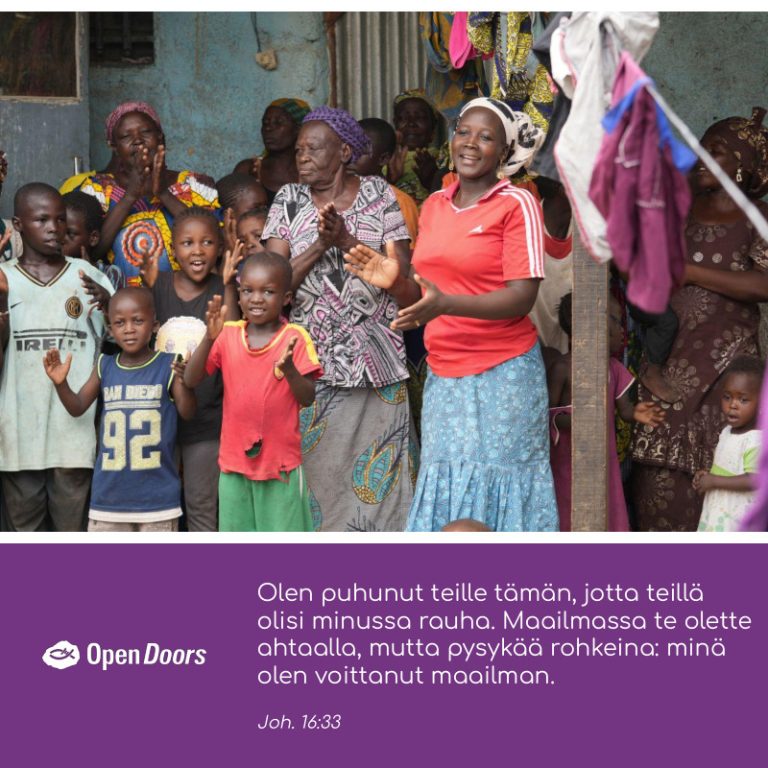 Kamerun rukous Joh. 16:33