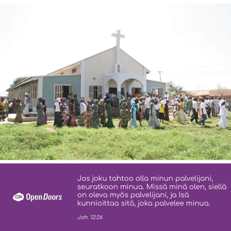 Nigeria rukous Joh. 12:26