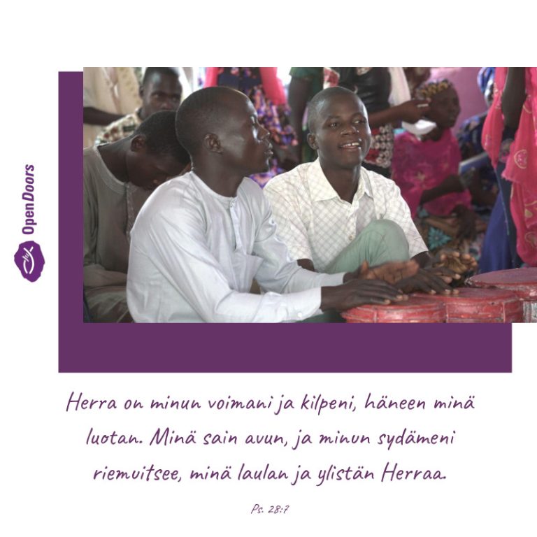 Kamerun rukous Ps. 28:7