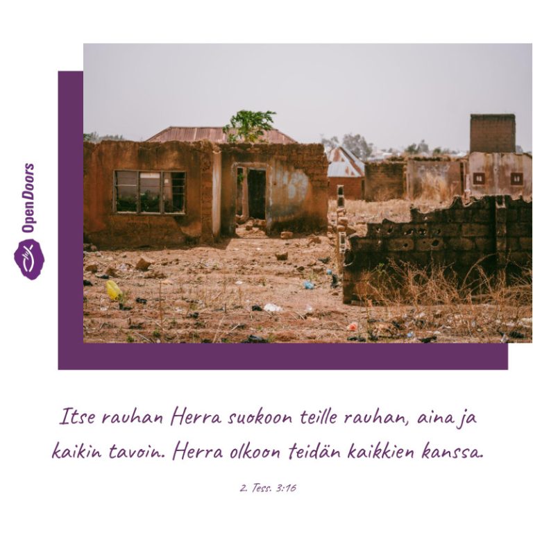 Nigeria rukous 2. Tess. 3:16