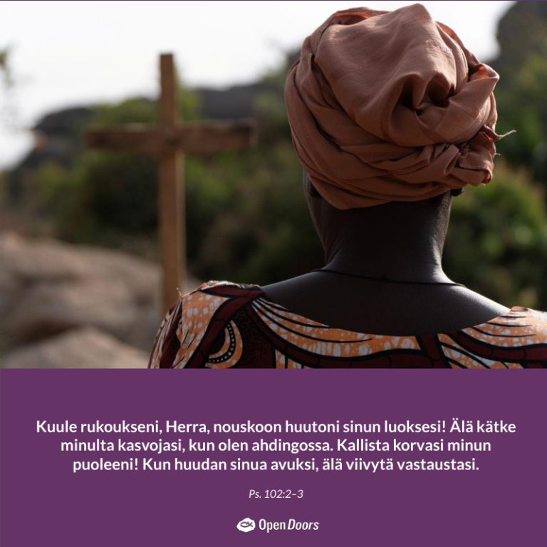 Niger rukous Ps. 102:2–3