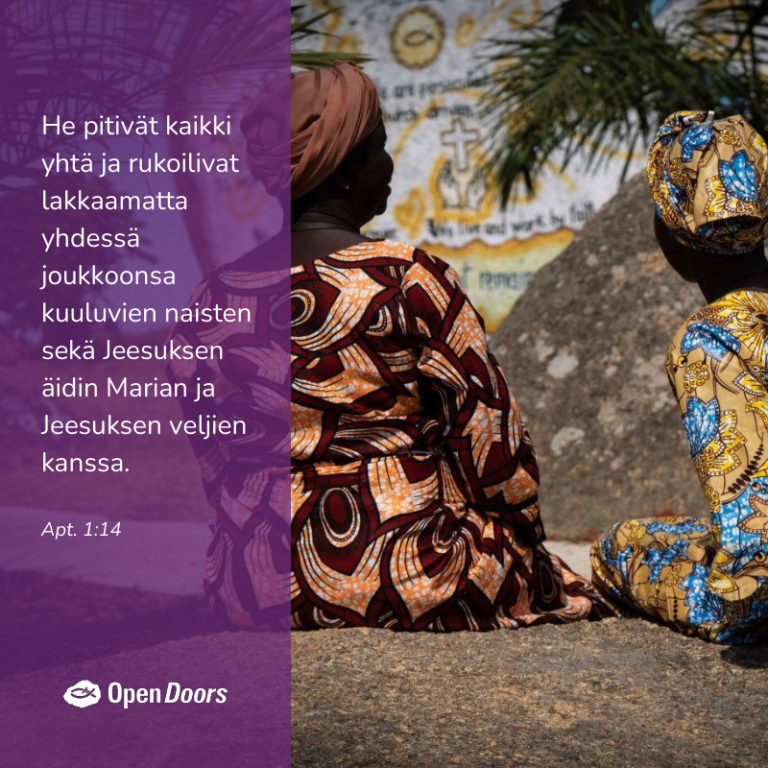 Niger rukous Apt. 1:14