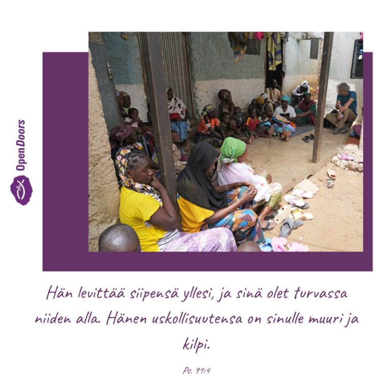 Nouse Afrikka rukous Ps. 91:4