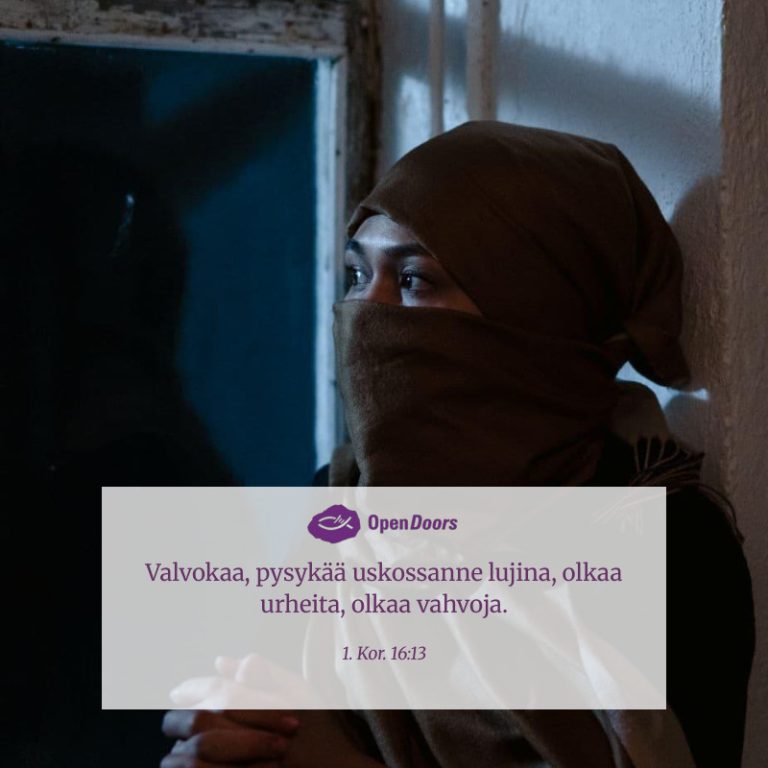 Afganistan rukous 1. Kor. 16:13