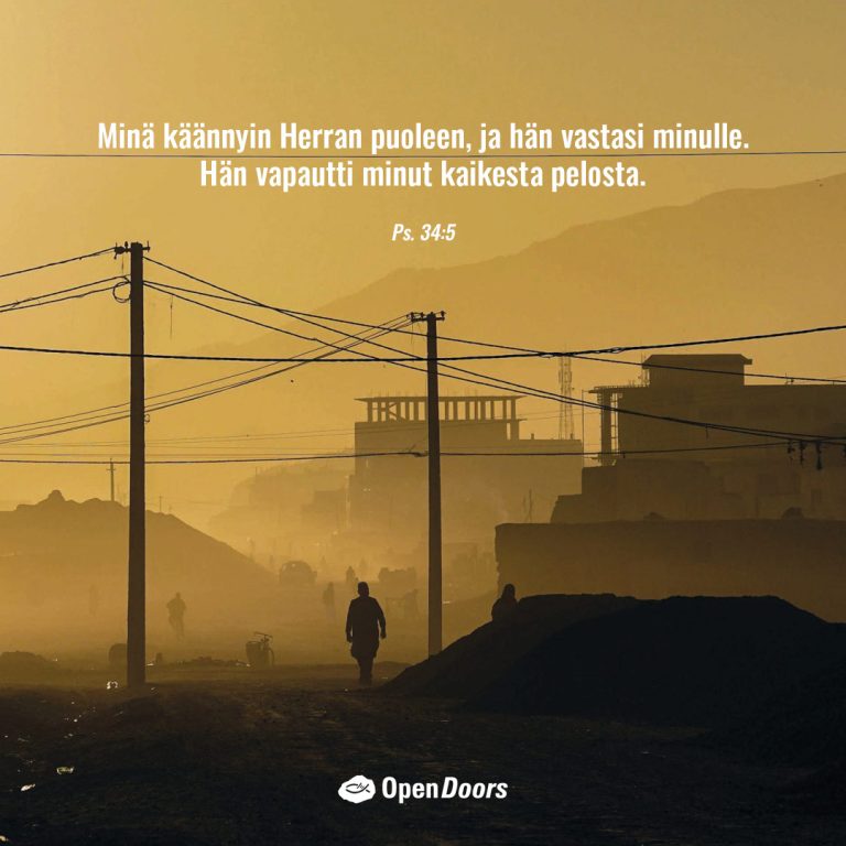 Afganistan rukous Ps. 34:5