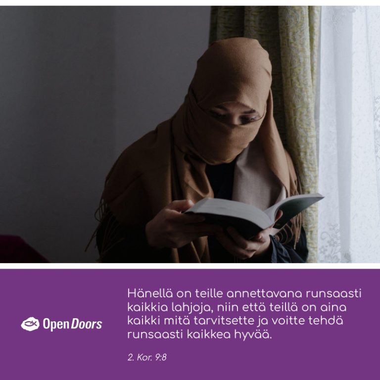 Afganistan rukous 2. Kor. 9:8