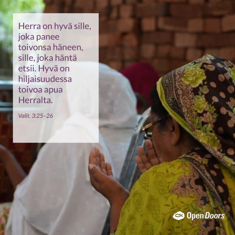 Pakistan rukous Valit. 3:25–26