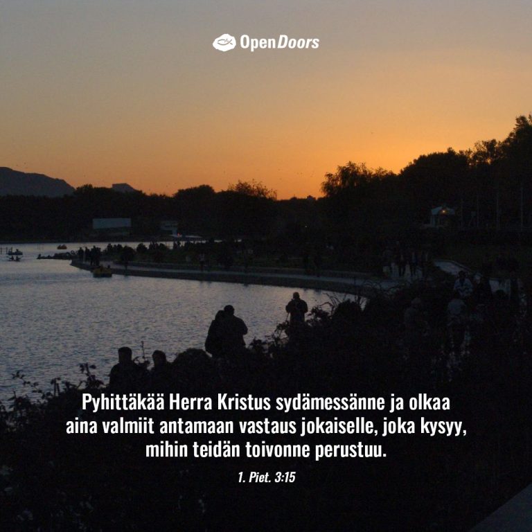 Iran rukous 1. Piet. 3:15