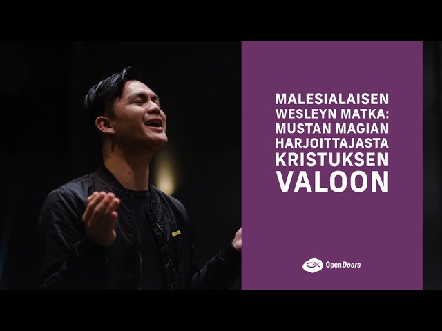 Malesialaisen Wesleyn matka: Mustan magian harjoittajasta Kristuksen valoon