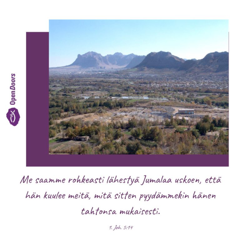 Iran rukous 1. Joh. 5:14