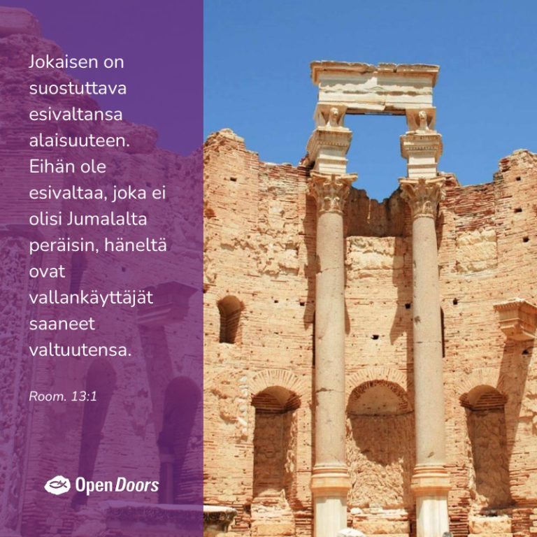 Libya rukous Room. 13:1