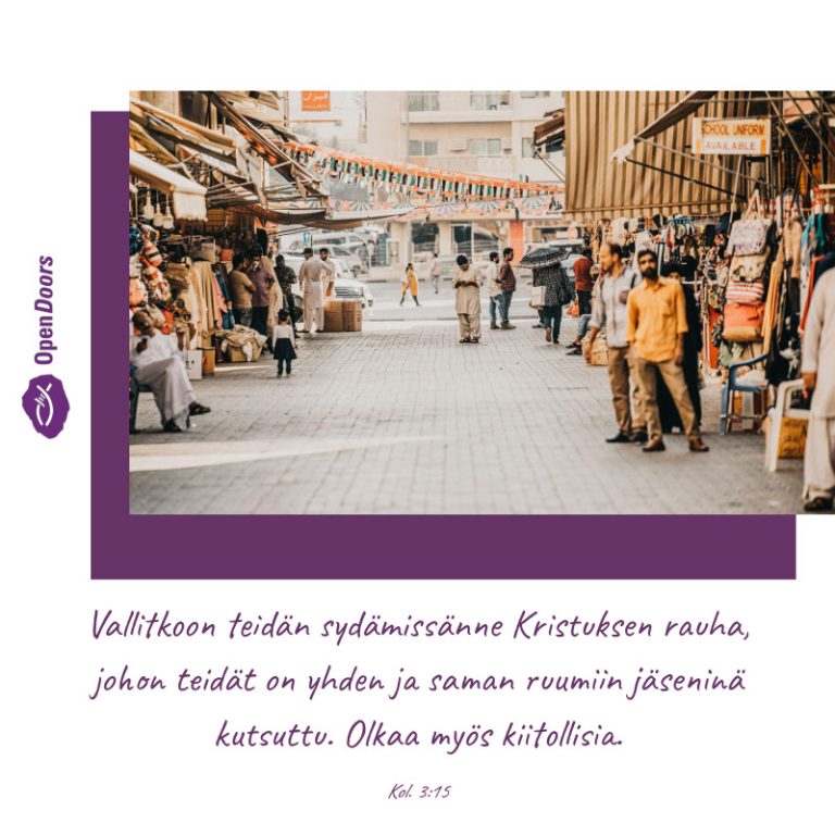 Pakistan rukous Kol. 3:15