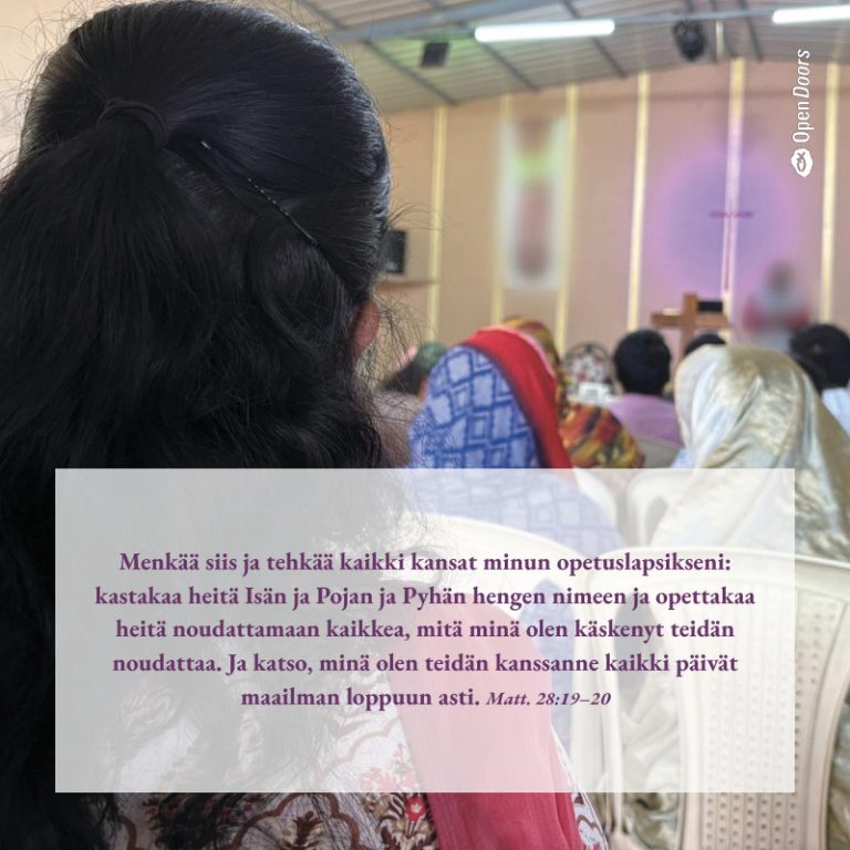 Intia rukous Matt. 28:19–20