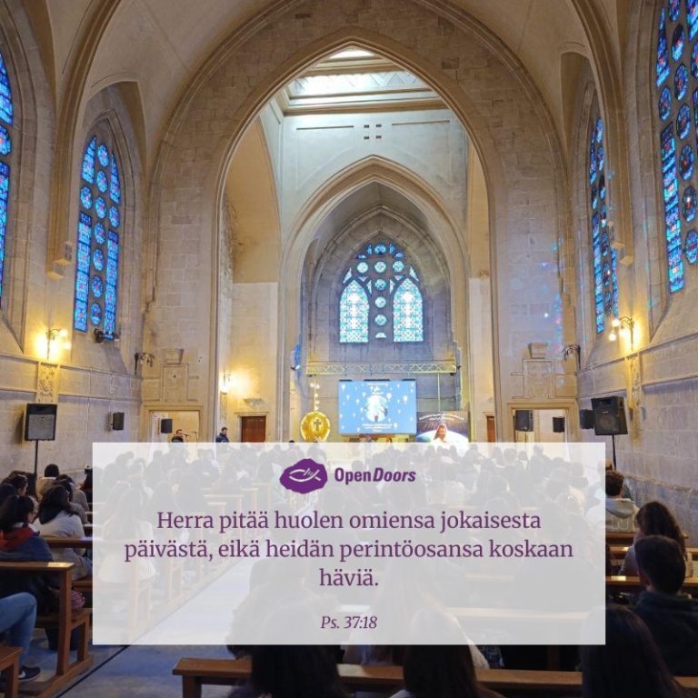 Syyria rukous Ps. 37:18
