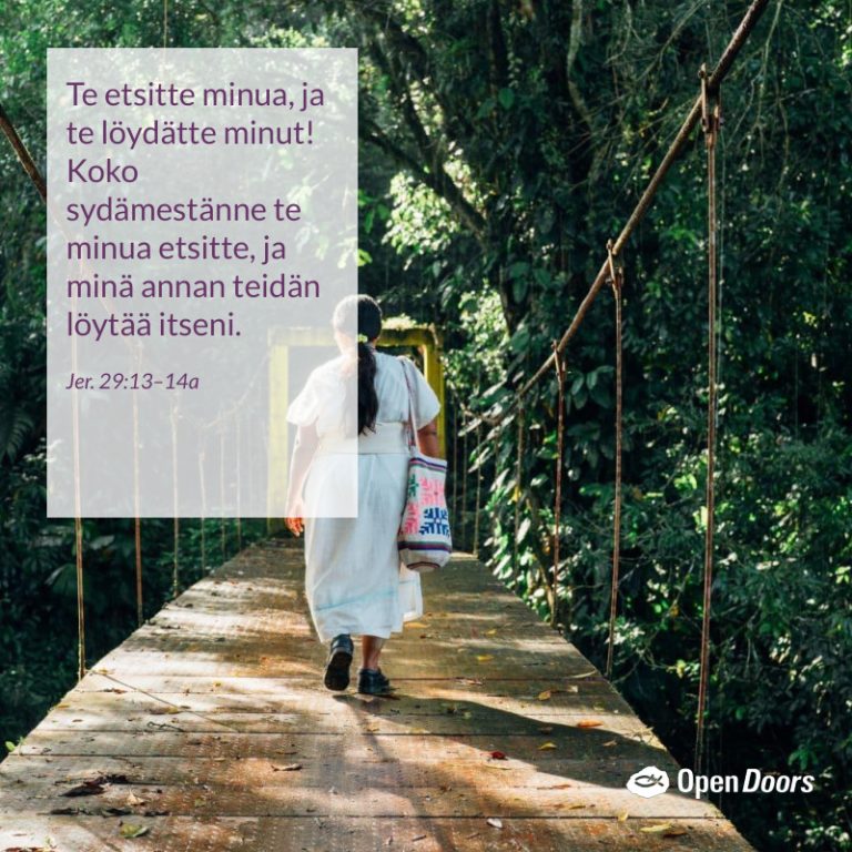 Kolumbia rukous Jer. 29:13–14a